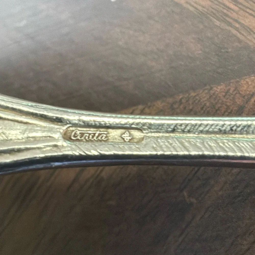 Oneita Cereta Silver Plated Serving Ladle